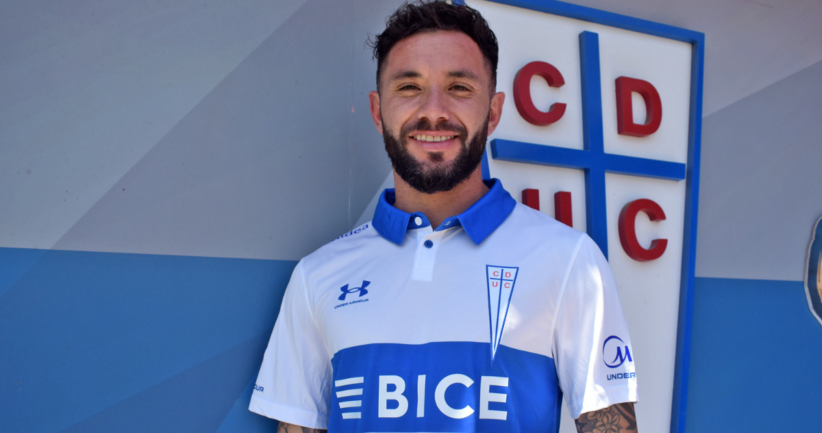 Eugenio Mena es el nuevo refuerzo de Universidad Católica.