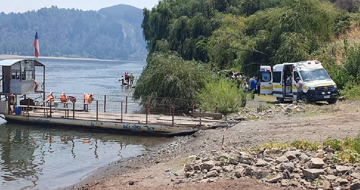 Fatal accidente en San Rosendo: dos personas murieron tras caer al río desde una camioneta
