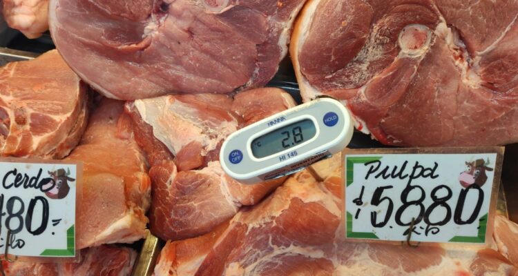 Fiscalización de carne previo a fiestas de fin de año