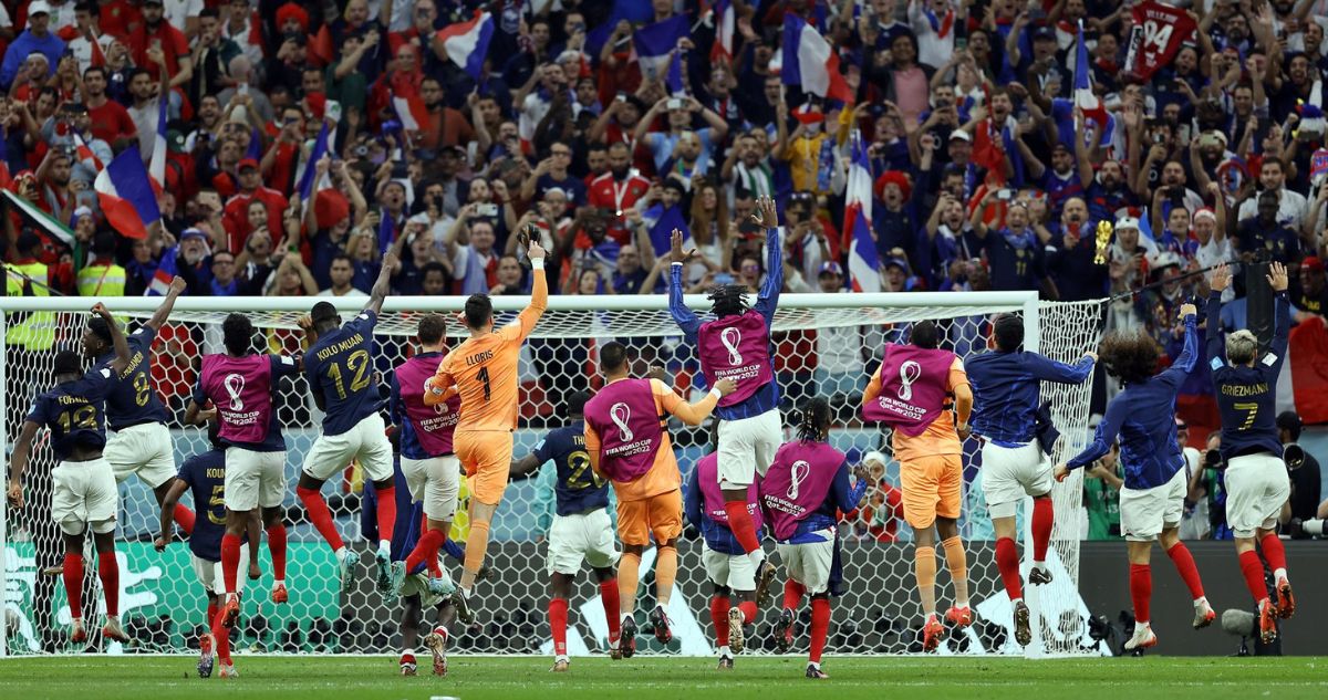 Francia venció a Marruecos y avanzó a la final del Mundial