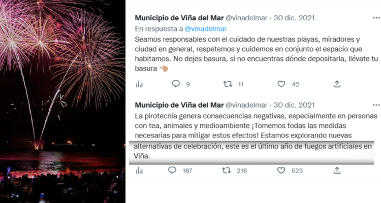 Por personas con TEA y animales: ¿dónde quedó el compromiso de Viña de terminar con la pirotecnia?