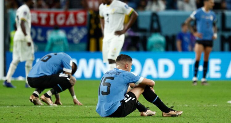Uruguay derrotó a Ghana pero acabó eliminado de Qatar 2022.