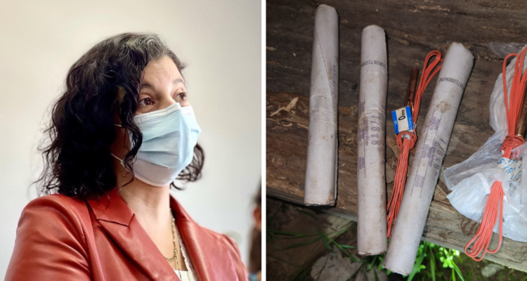 Gobierno confirma querella contra responsables de arrojar explosivos al interior de la cárcel de Lebu.