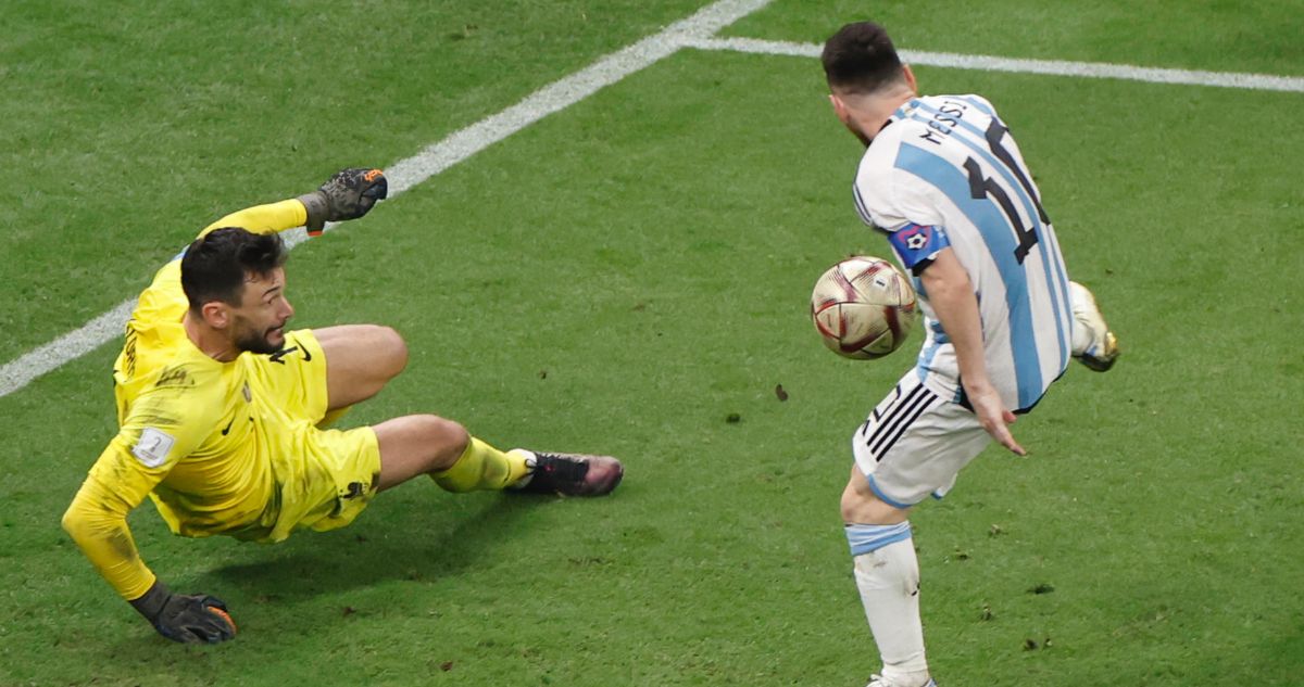 “El gol de Messi en la prórroga es ilegal”, afirma L’Equipe con fotografía