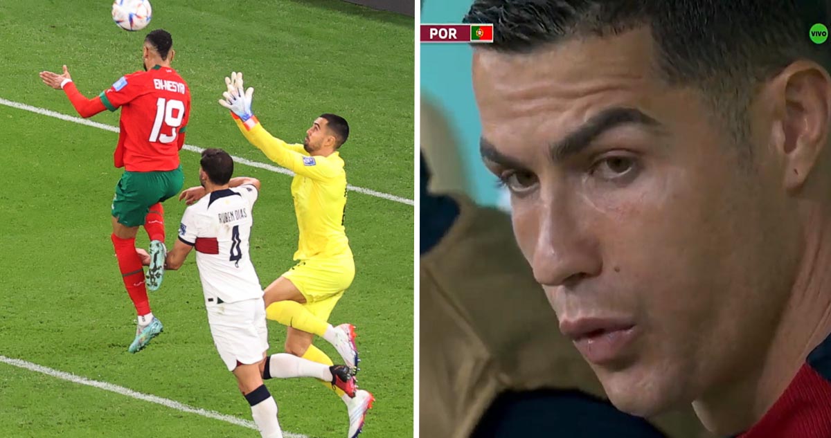 Diogo Costa falló y le regaló el gol a Marruecos ante Portugal.