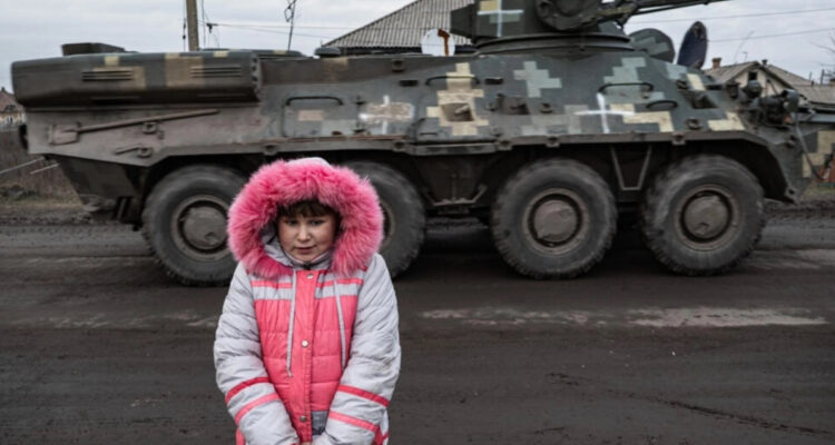 La guerra vista por los ojos de los niños miedo y aislamiento en el frente ucraniano