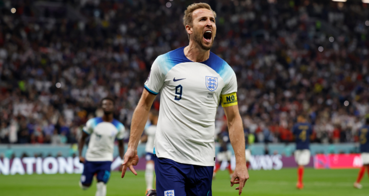 Harry Kane se convierte en el máximo anotador de Inglaterra junto a Rooney.