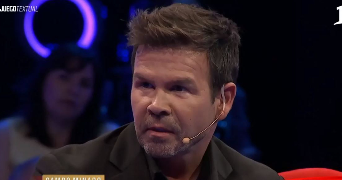 El periodista Ignacio “Nacho” Gutiérrez en el programa Juego Textual.
