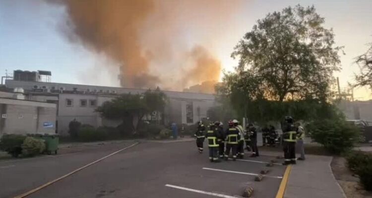 incendio empresa amcor quilicura