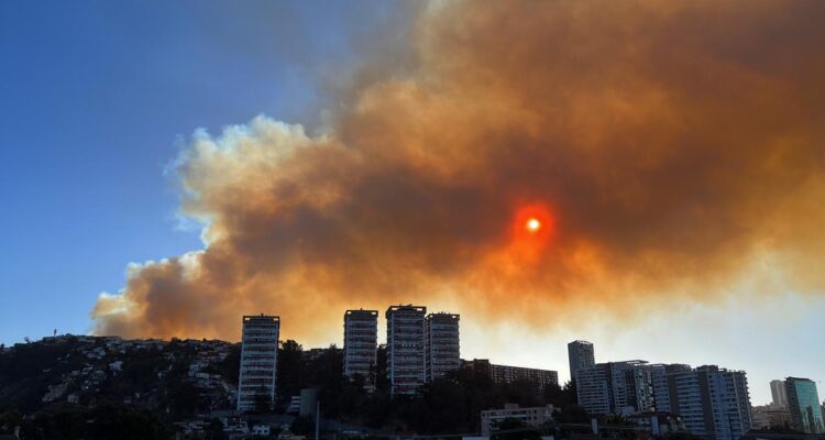 Incendio en Viña del Mar