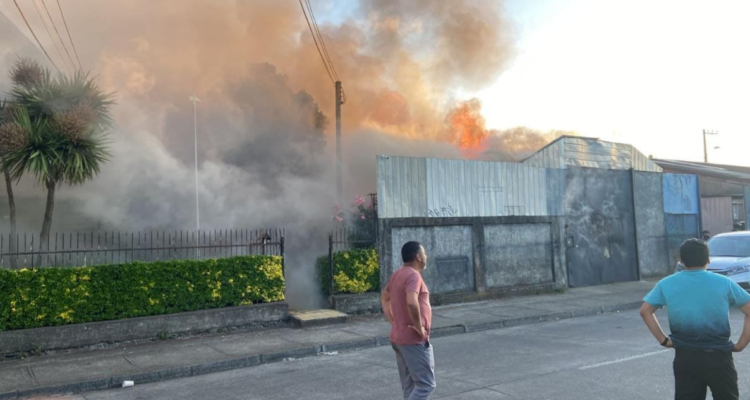 incendio Temuco