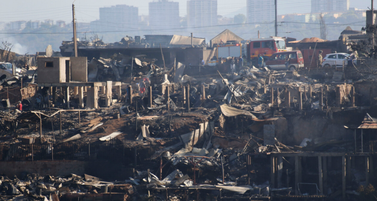 Mujer afectada por incendio en Viña del Mar hace llamado a equipos de salud: requiere medicamentos