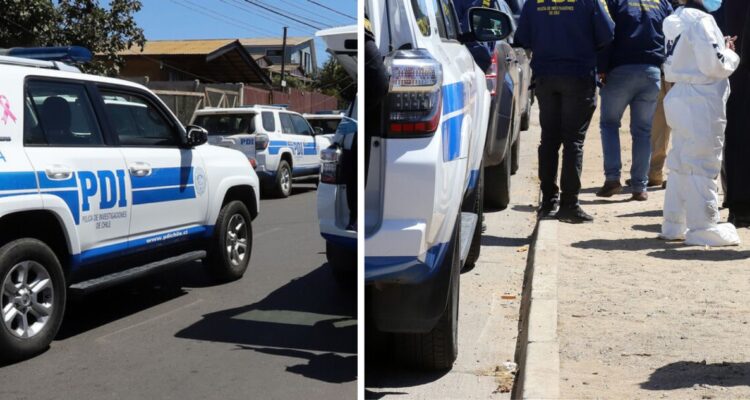 Investigan dos homicidios en El Quisco y Cartagena