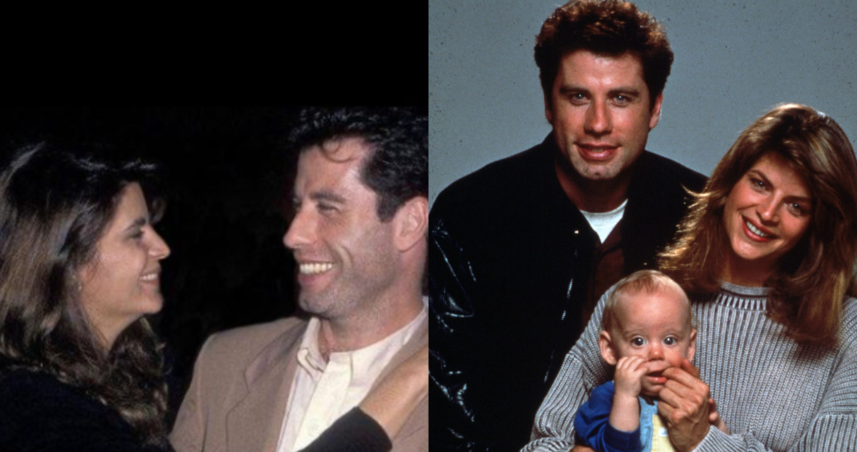John Travolta se despide de Kirstie Alley