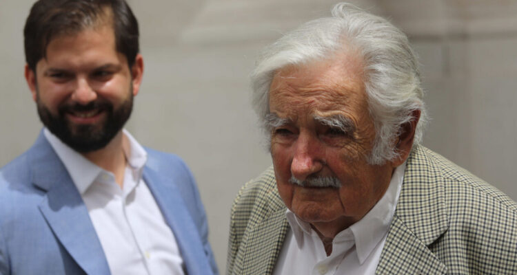 José Pepe Mujica visita La Moneda