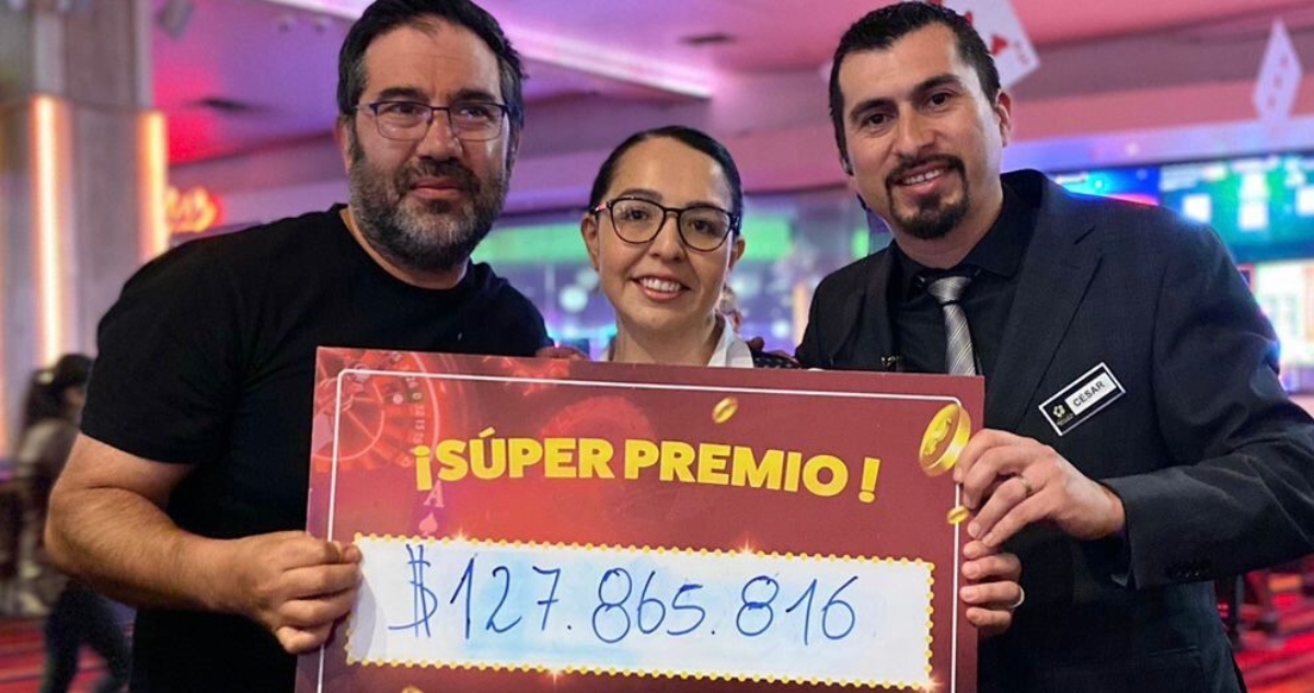 Jugador ganó millonario premio en casino Marina del Sol