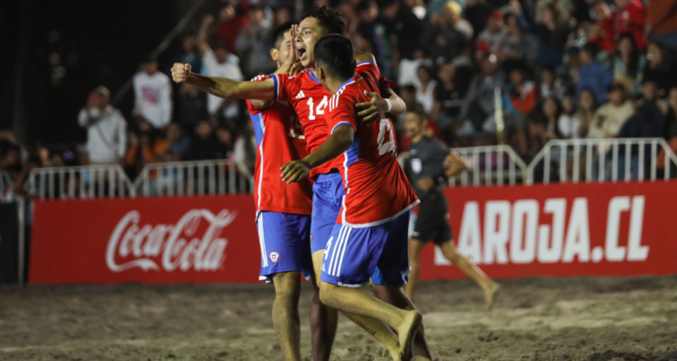 La Roja de fútbol playa venció en la primera fecha del cuadrangular a Bolivia en Iquique.