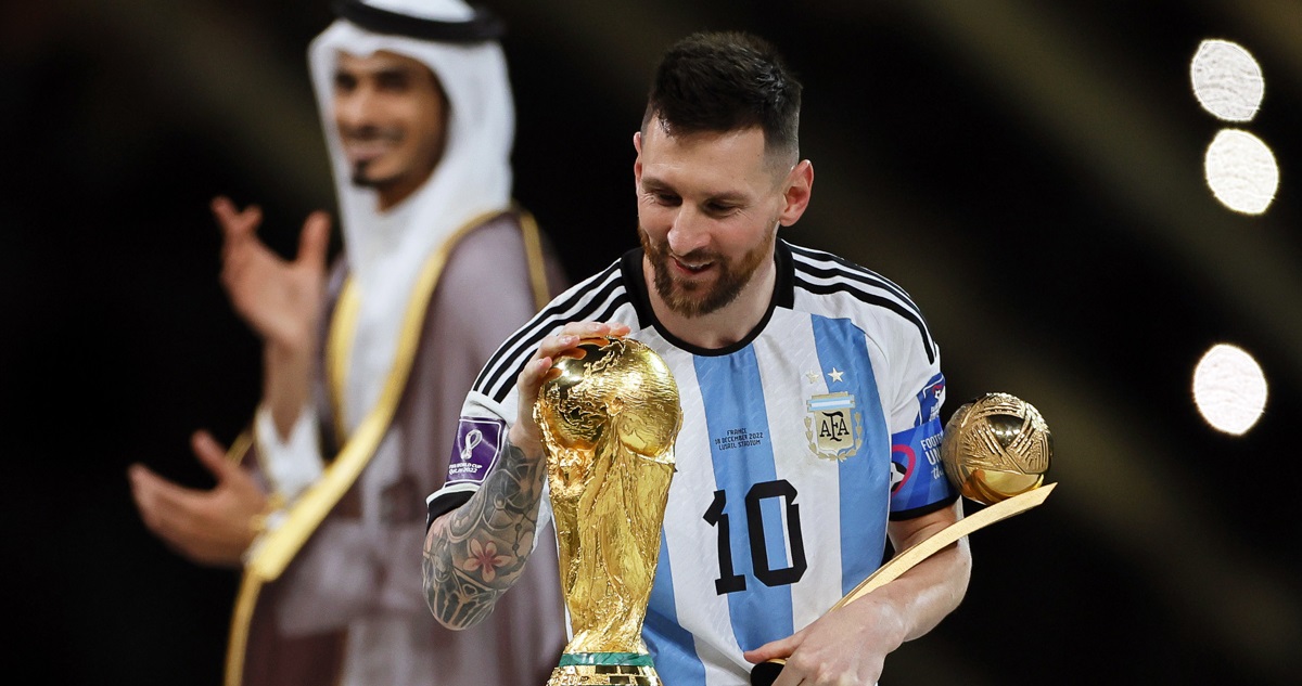 Lionel Messi fue el único argentino elegido por L’Equipe para el equipo del año.