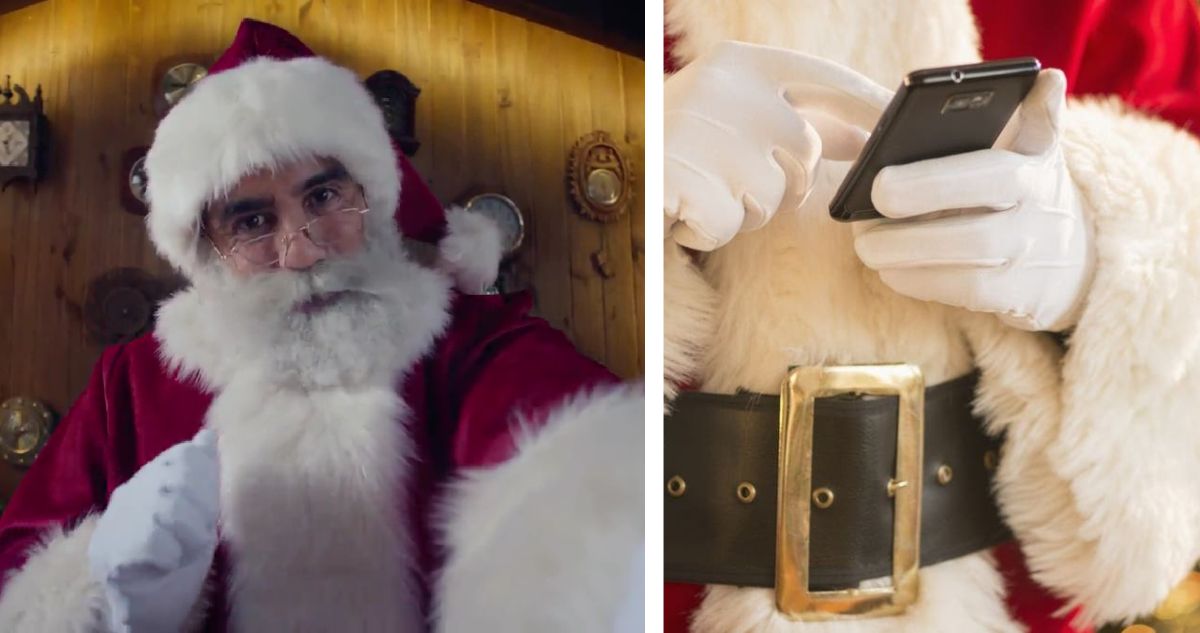 Cómo recibir una video llamada del Viejito Pascuero por Internet