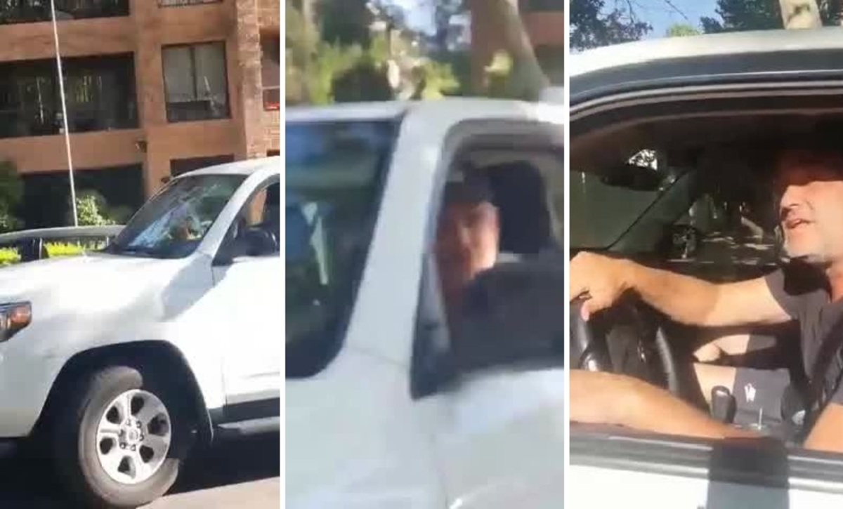 Macaya siendo atacado por turba del Team Patriota