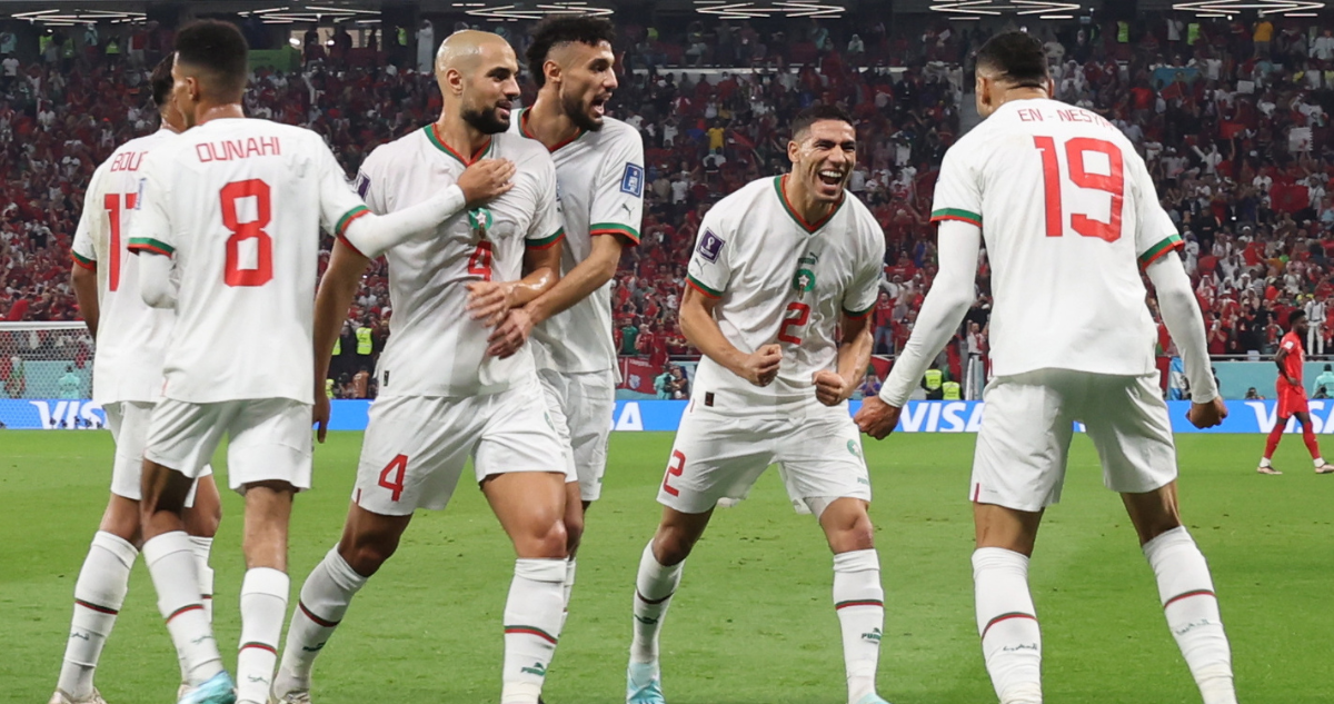 Marruecos clasifica como líder de su Grupo a octavos de final del Mundial de Qatar.