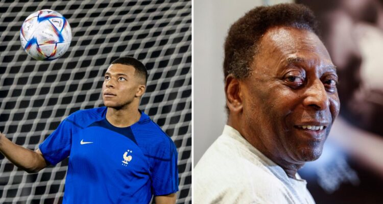 Kylian Mbappé pide en redes una oración por la salud de Pelé