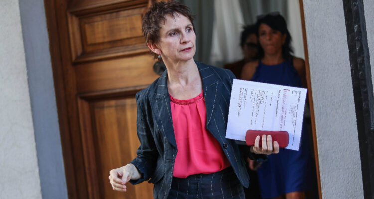 Foto contexto ministra Tohá y mesa nacional de seguridad