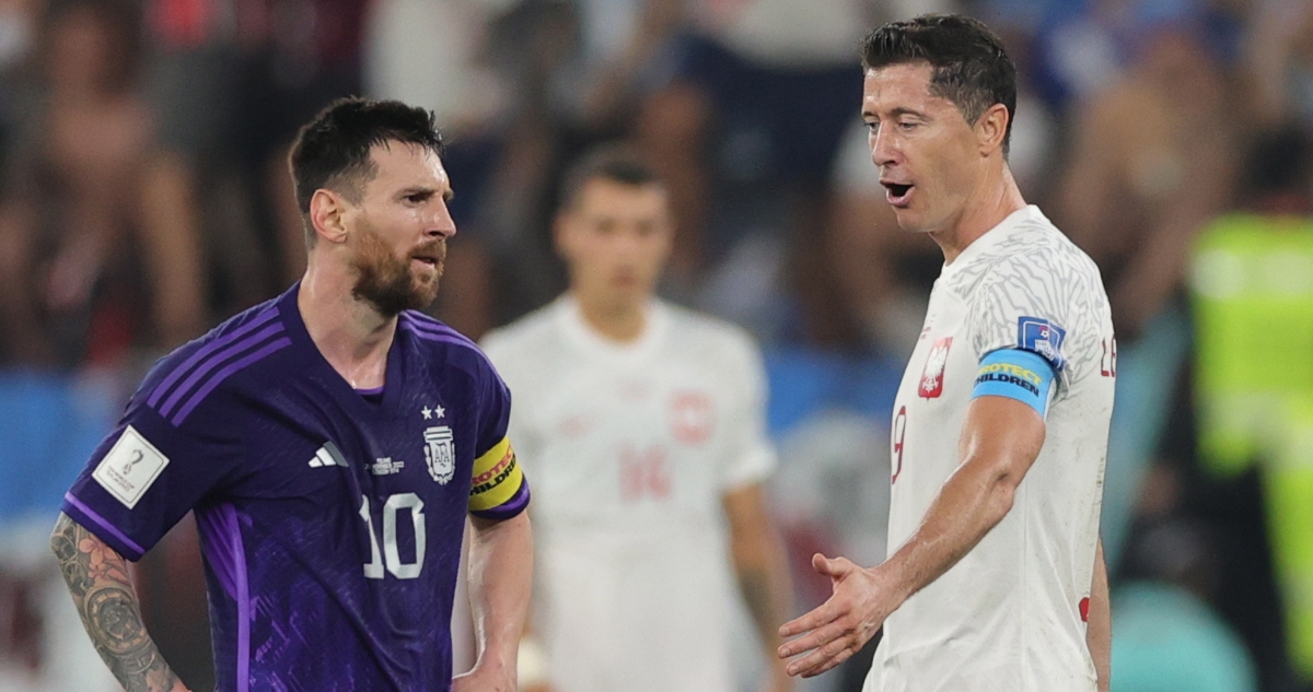 Lewandowski aclara el misterio de la conversación con Lionel Messi.