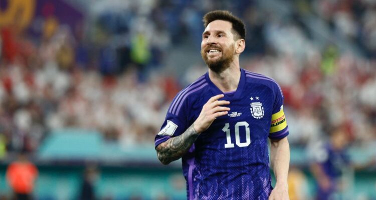 Lionel Messi le cedió el premio al mejor del partido a Mac Allister
