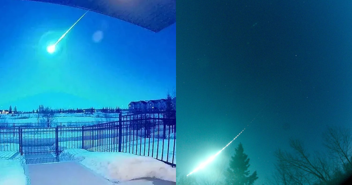 Descubren inusual origen de un meteorito que impactó en Canadá