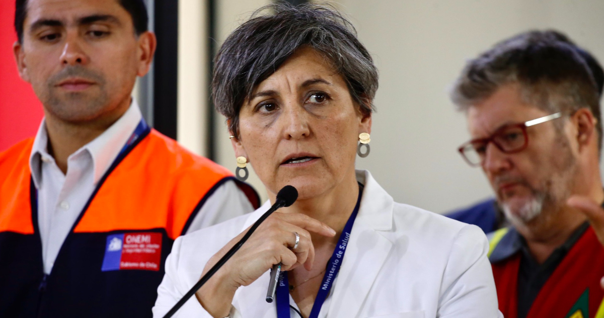 Foto referencial ministra Aguilera y balance covid-19