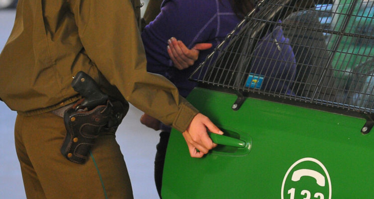 Moño loco detenida en Mulchén