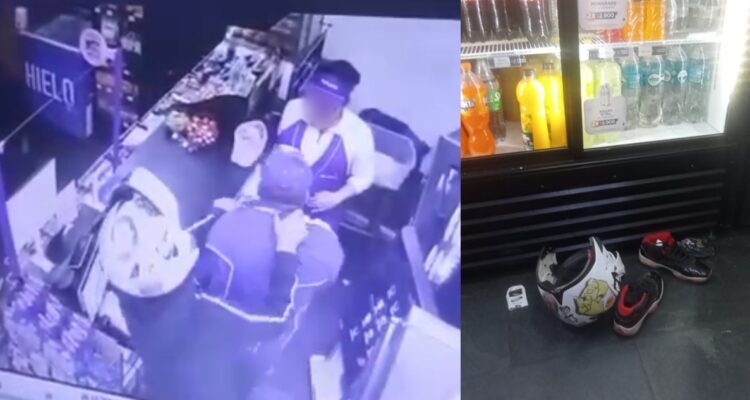 “Motochorro” realiza violento asalto en Macul: fue detenido gracias a que víctima le quitó el casco