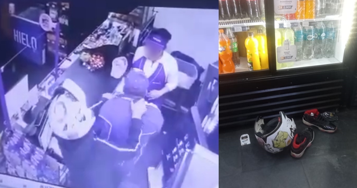 “Motochorro” realiza violento asalto en Macul: fue detenido gracias a que víctima le quitó el casco