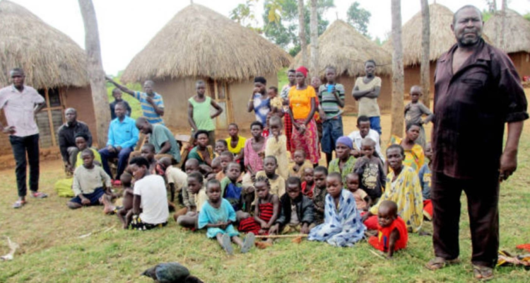 Musa Hasahya y su familia