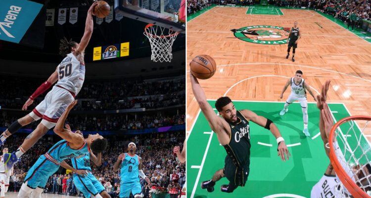 Las clavadas que atraparon las miradas en la jornada navideña de la NBA