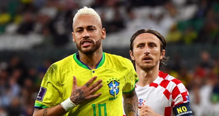 Neymar y el golazo de Brasil ante Croacia