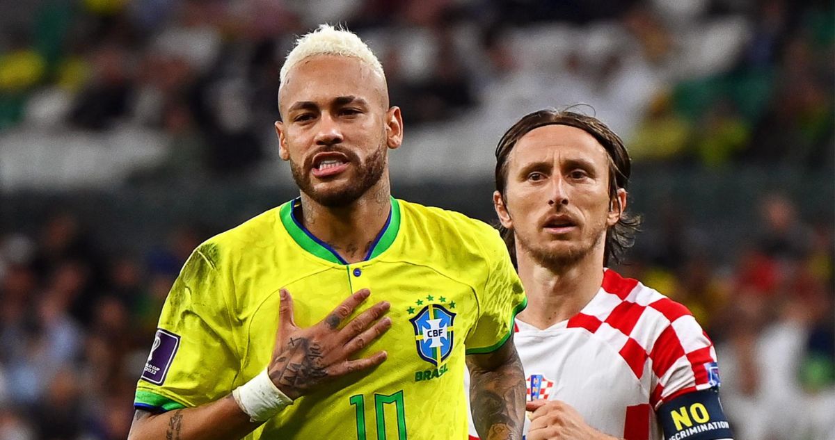 Neymar y el golazo de Brasil ante Croacia