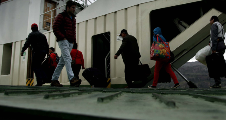 Corral Niebla barcazas