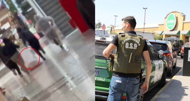 Carabineros afirma que no hubo guardias heridos tras asalto con balacera en mall Arauco Maipú