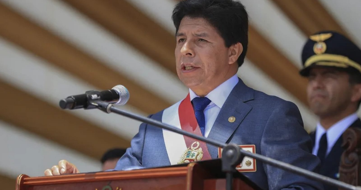 El expresidente Pedro Castillo.