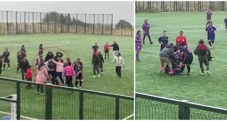 Riña en liga femenina de Chiguayante