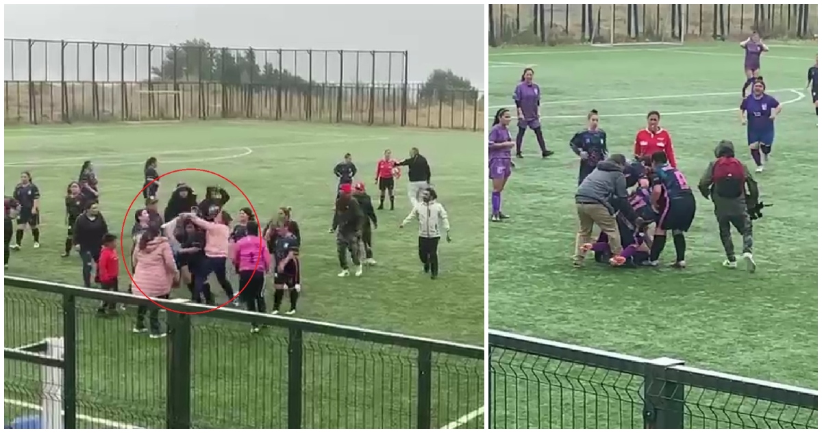 Riña en liga femenina de Chiguayante