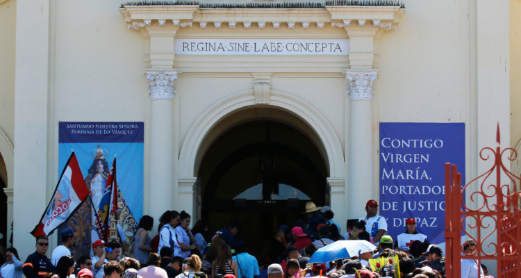 peregrinación a Santuario de Lo Vásquez