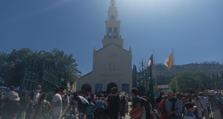 Peregrinación a Lo Vásquez: más de un millón personas ya han llegado al santuario