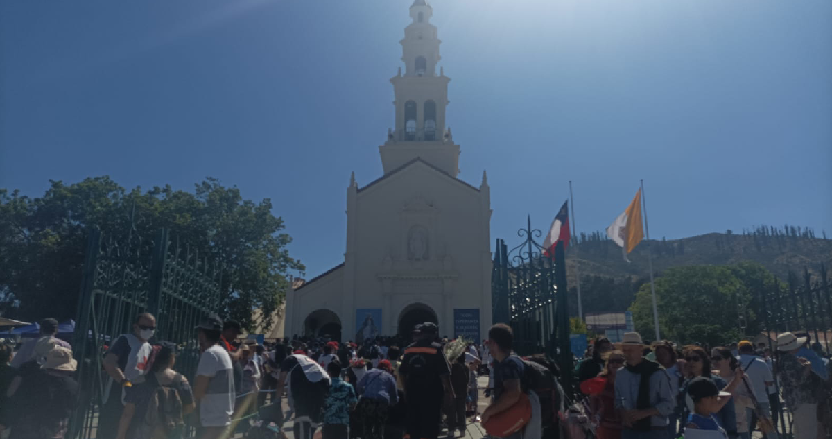 Peregrinación a Lo Vásquez: más de un millón personas ya han llegado al santuario