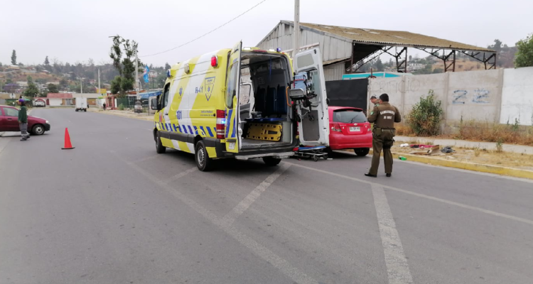 Persona fue baleada a la salida de supermercado Líder de Peñablanca