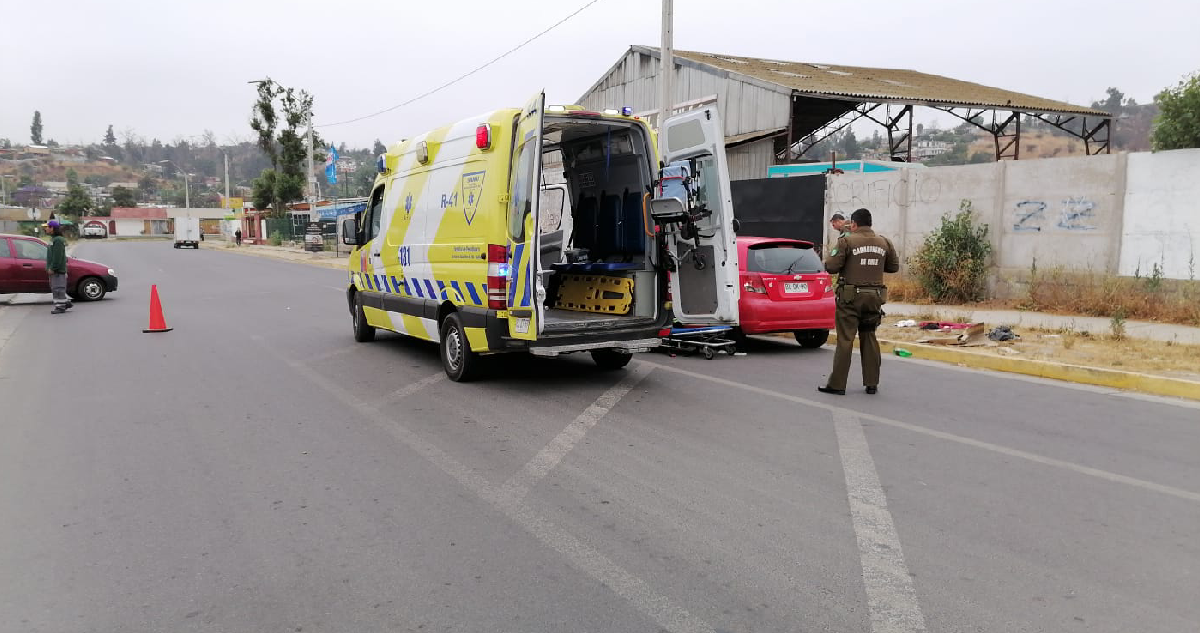 Persona fue baleada a la salida de supermercado Líder de Peñablanca