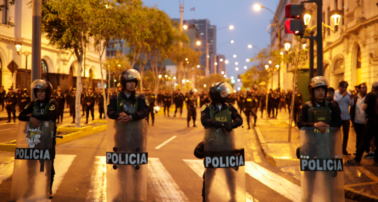 protestas en perú