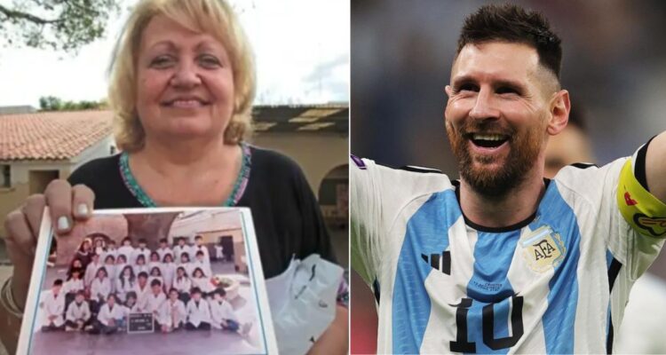 La primera profesora de Messi solo quiere volver a verlo